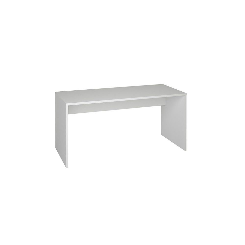 Mesa De Despacho Acabado Blanco 75 Cm(alto)160 Cm(ancho)68 Cm(fondo) , Color - Blanco